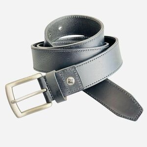 Columbia Men's Genuine Leather Black Dress Belt Size L 38-40